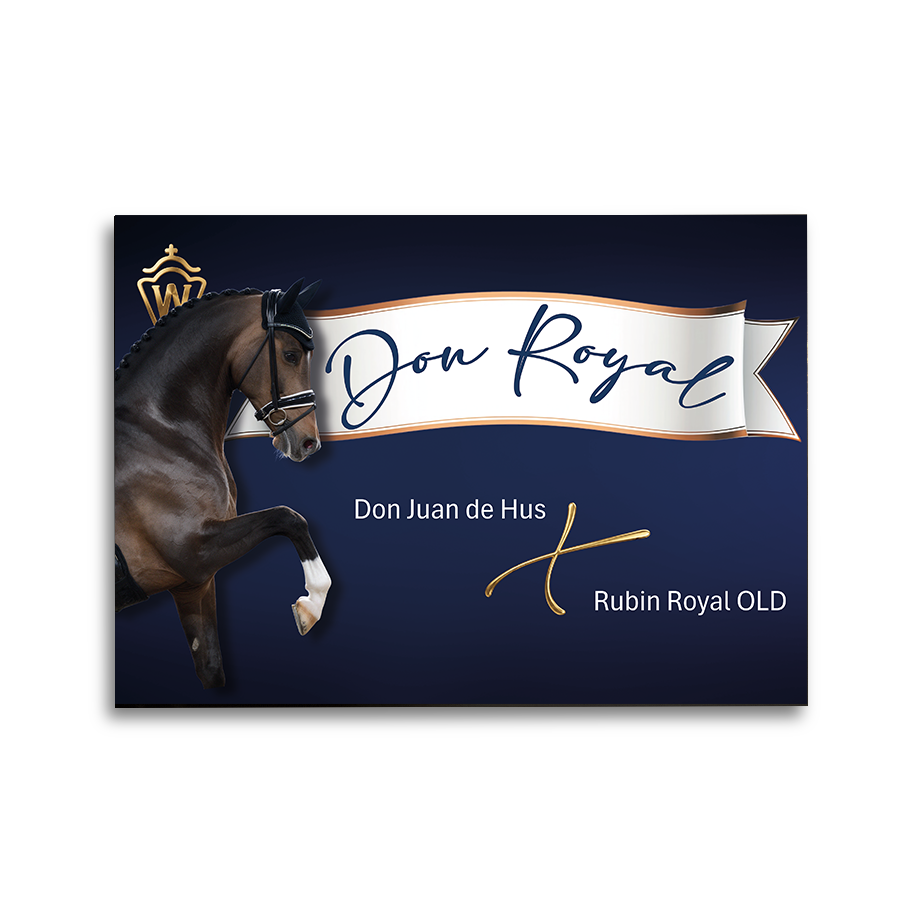 Boxenschild Blue
